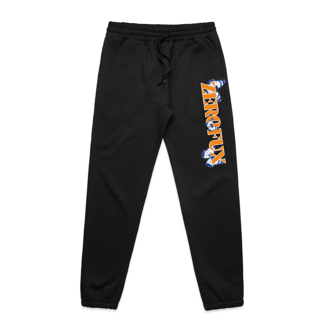 "Chrysalis" Relax trackpants-Black