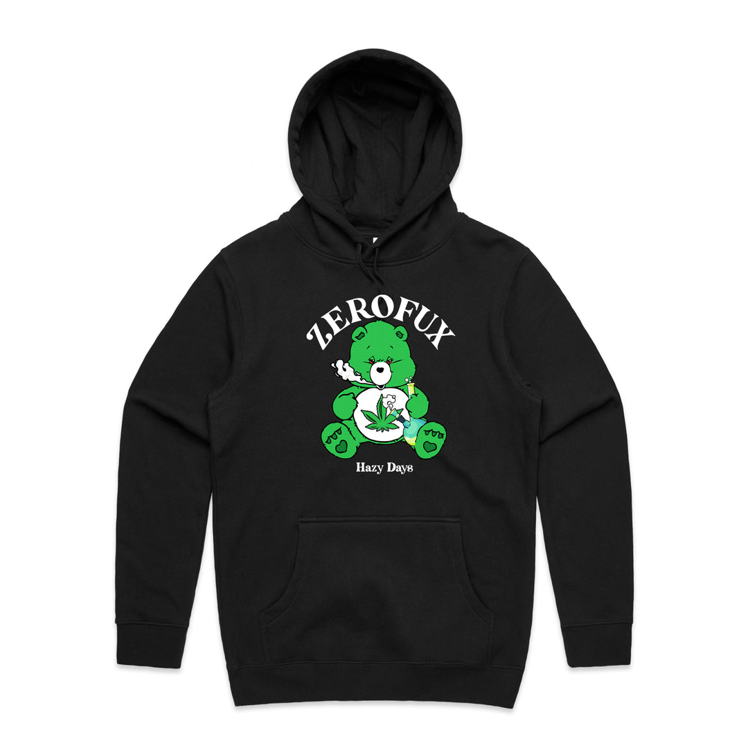 "Hazey days " Hoodie-Black