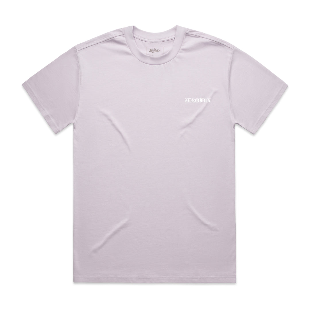 "London" Heavy Tee-Orchid
