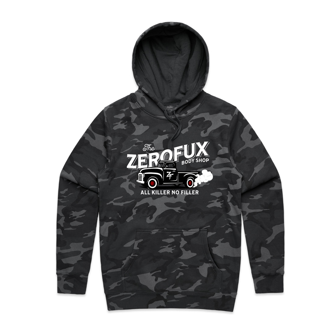 "All killa " Hoodie-Black camo