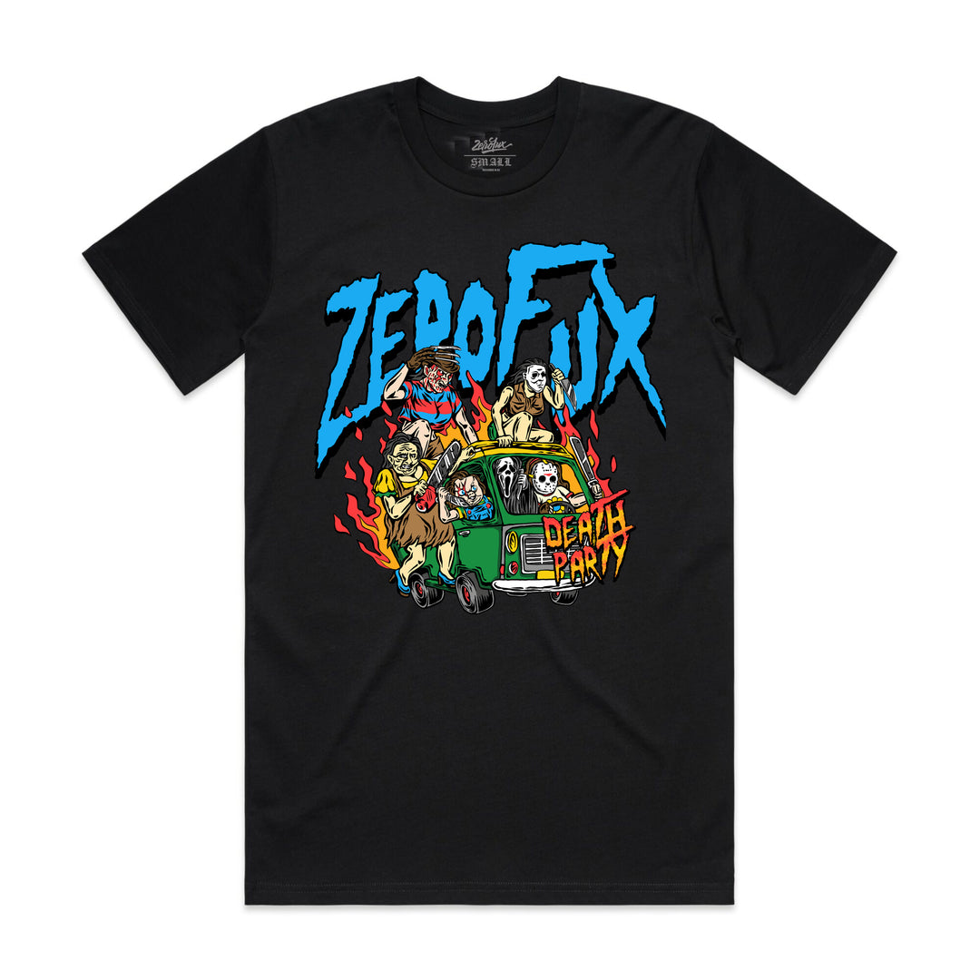 "Death party" tee - Black