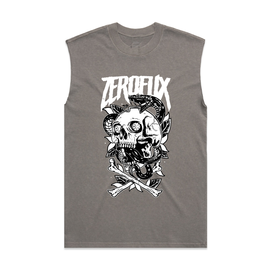 "Demise" Tank - Faded grey