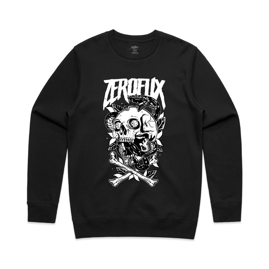 "Demise" sweatshirt - Black