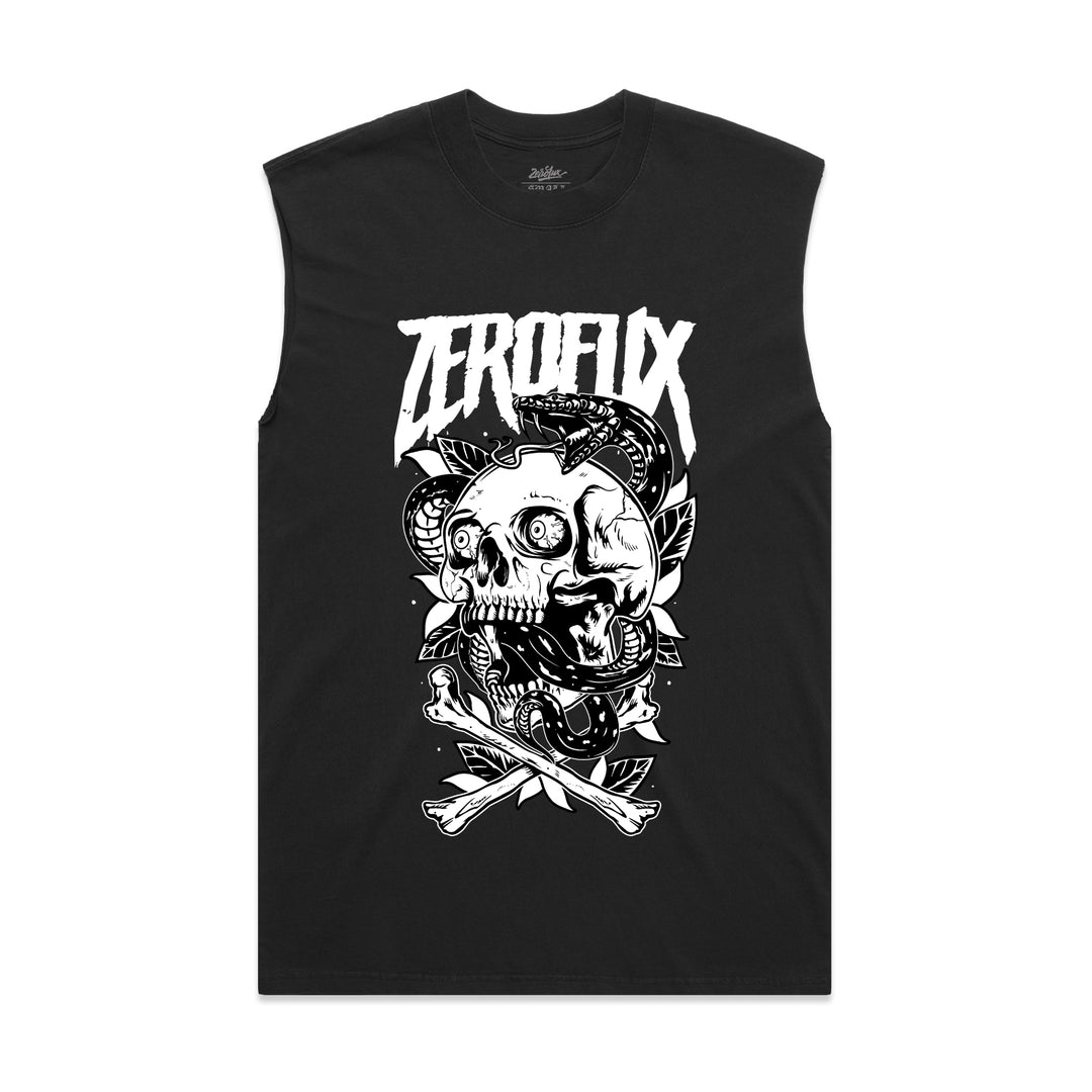 "Demise" Tank - Faded black