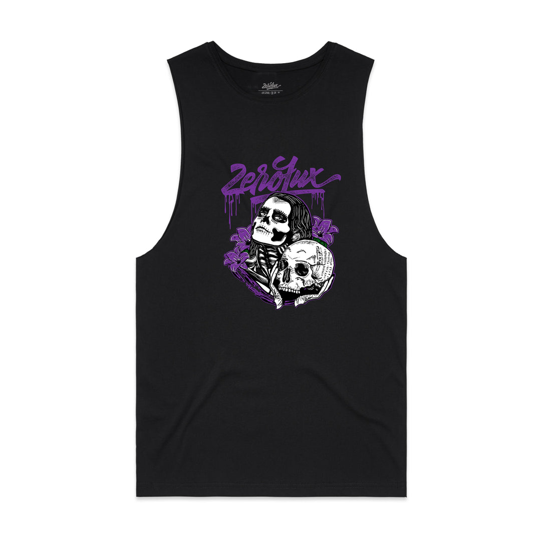 "Sugar" Singlet-Black