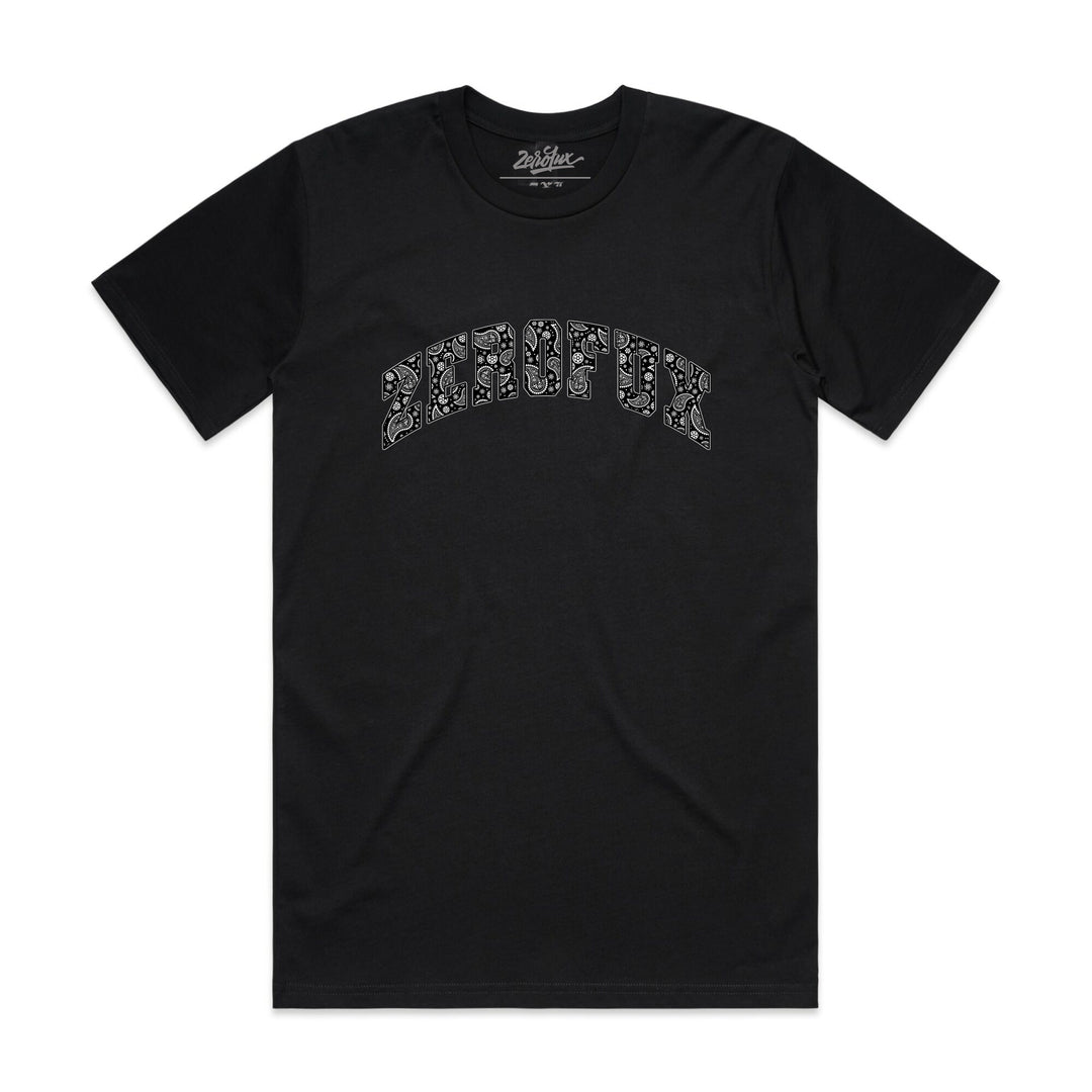 "Paisley" tee - Black