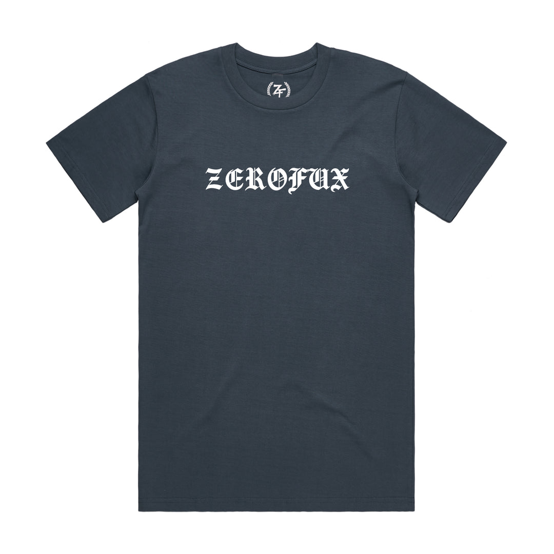 "Basics" tee - Petrol blue