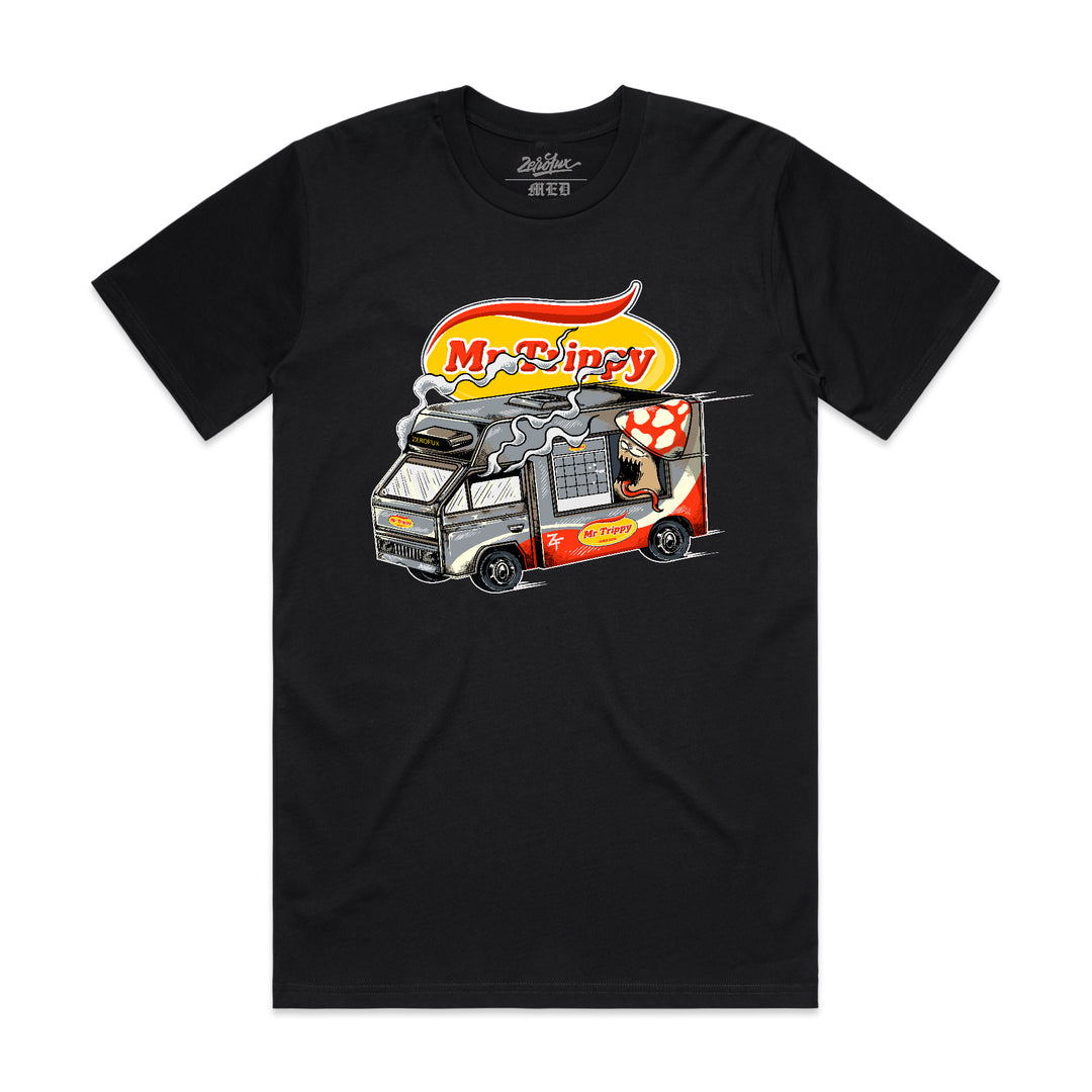 "Mr Trippy" tee - Black