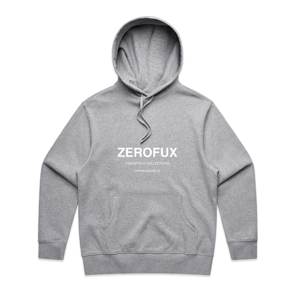 "Banner" Heavy Hoodie-Sports grey