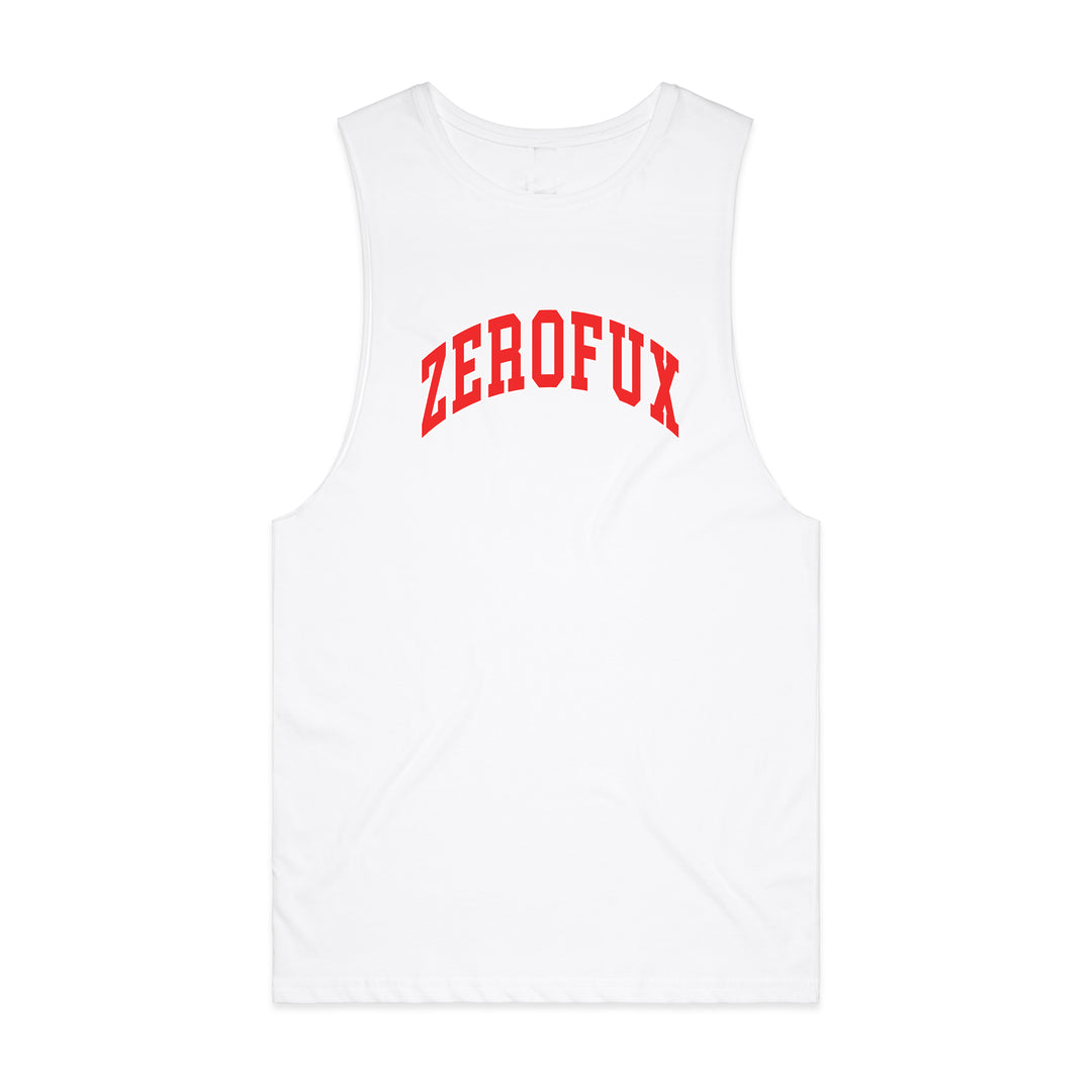 "Athletic" Singlet-White