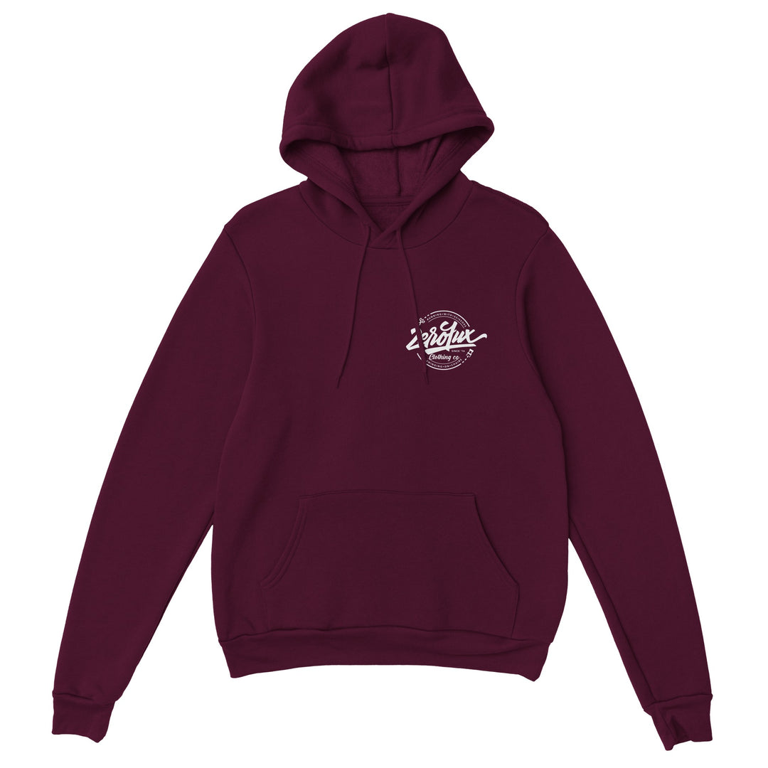 "Motto" Hoodie-Cardinal