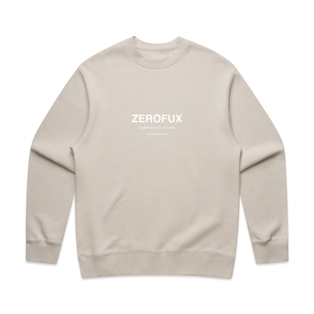 "Banner" Relax sweatshirt-Bone