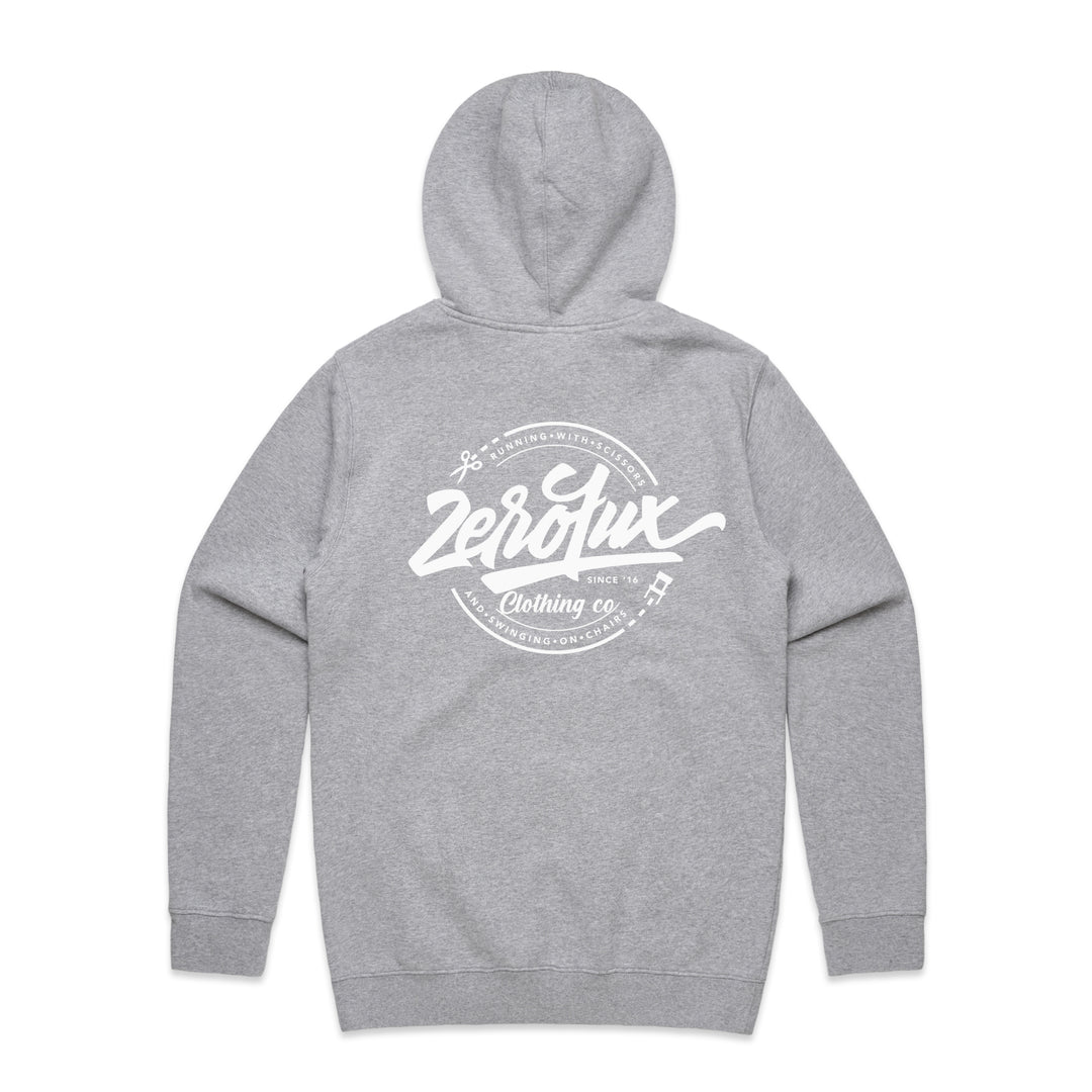 "Motto" Hoodie-Grey