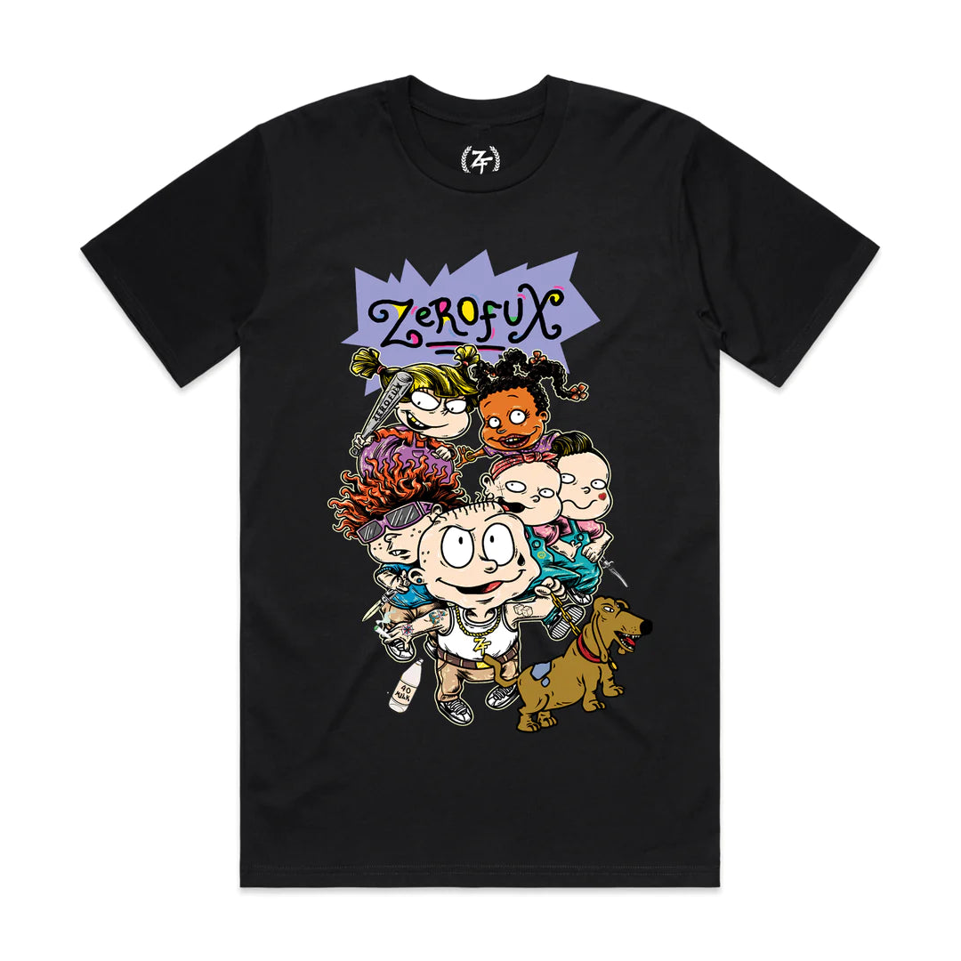 Kids "Thugrats" tee - Black