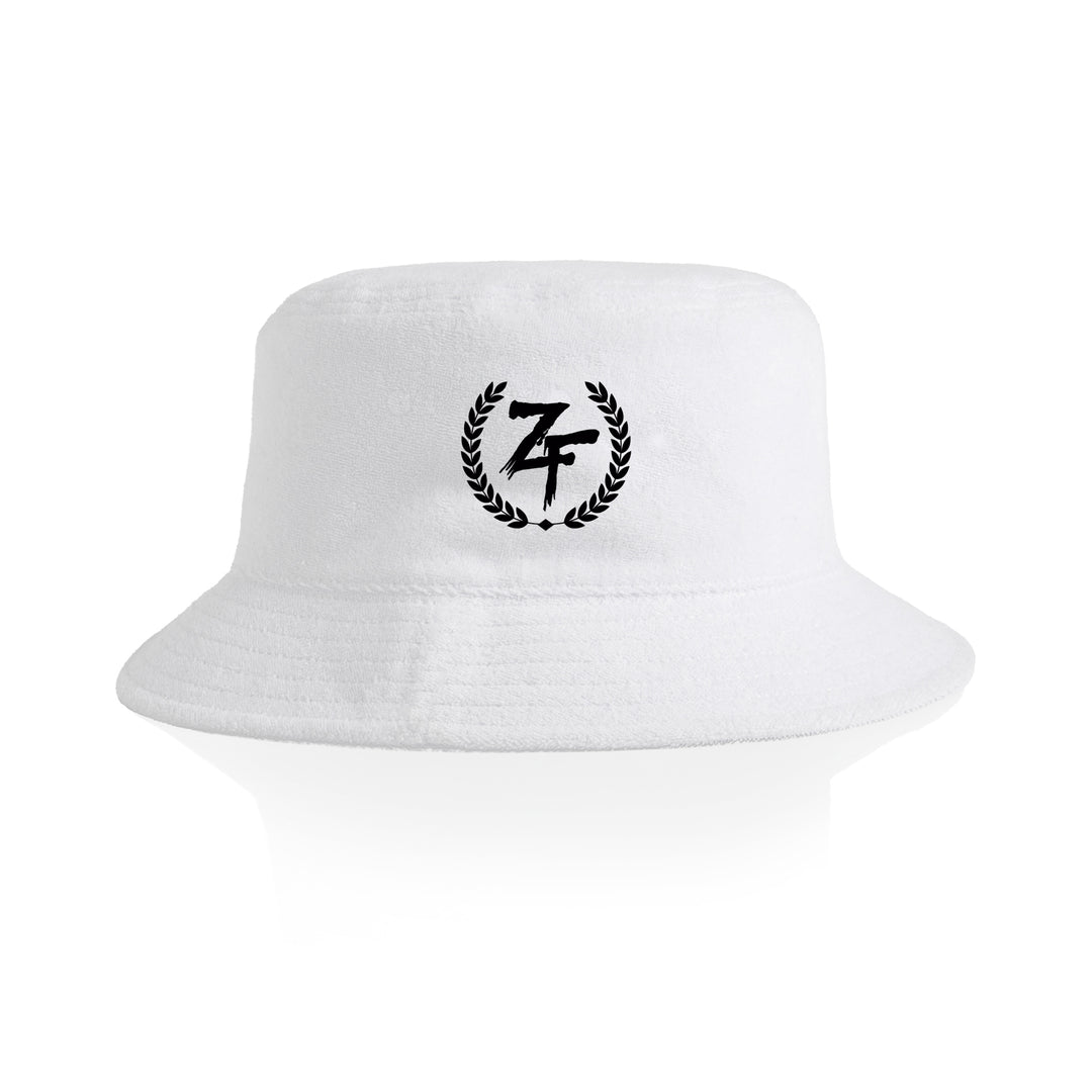 "Royal logo" Terry Bucket hat - White
