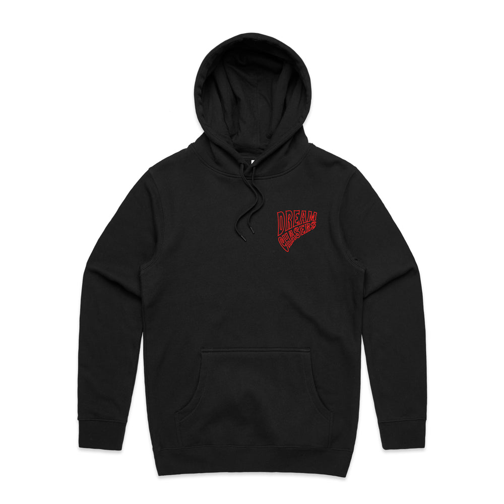 "Boom boom" Hoodie-Black