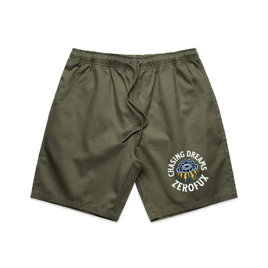 "Chasing dreams" Walk shorts - Clay