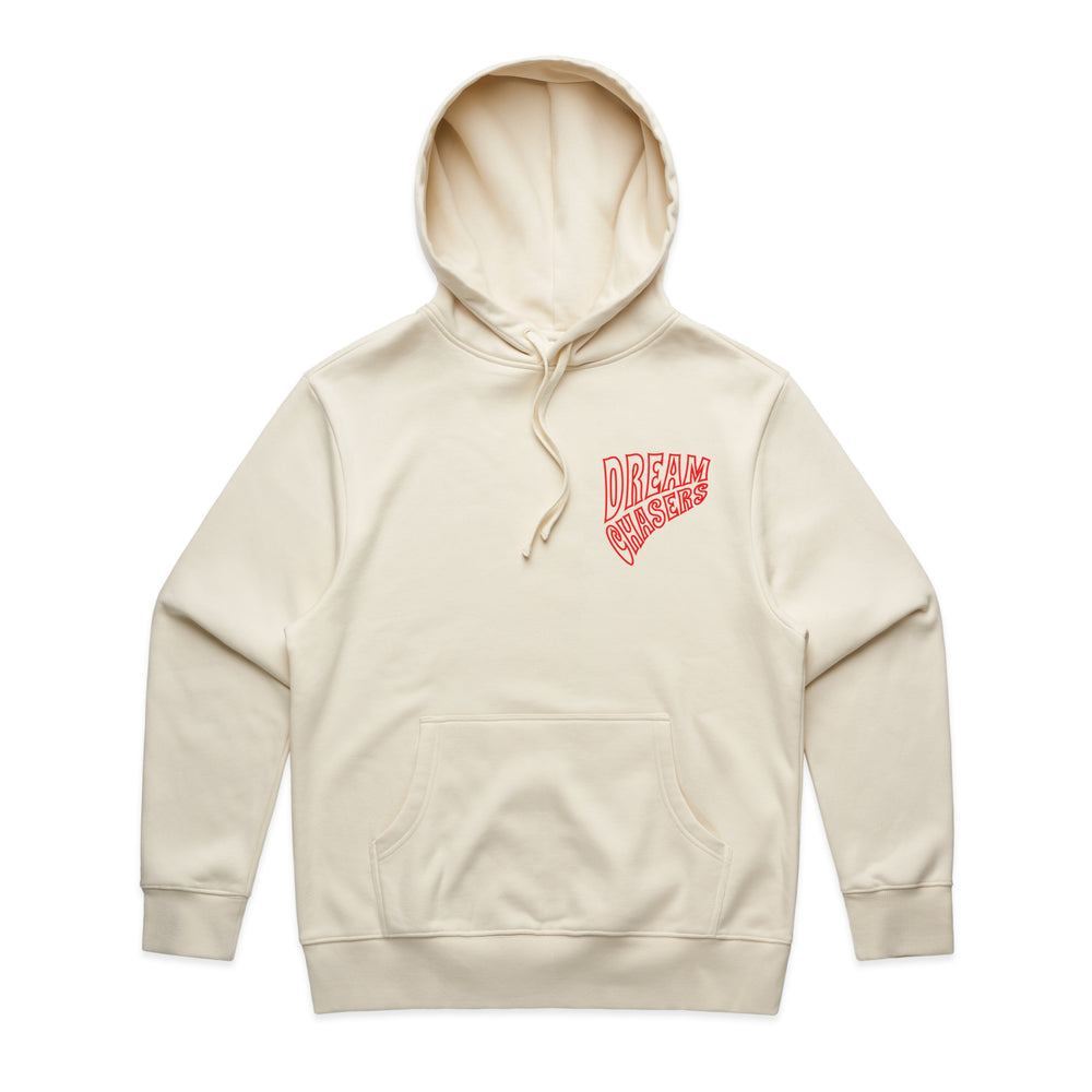 "Boom boom room" Hoodie-Ecru