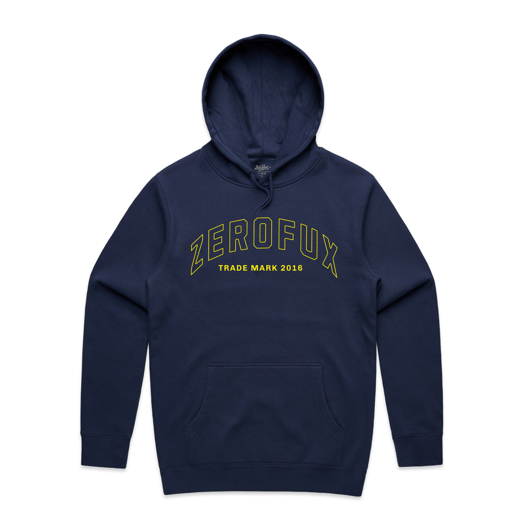 "Arch" Hoodie-Cobalt blue