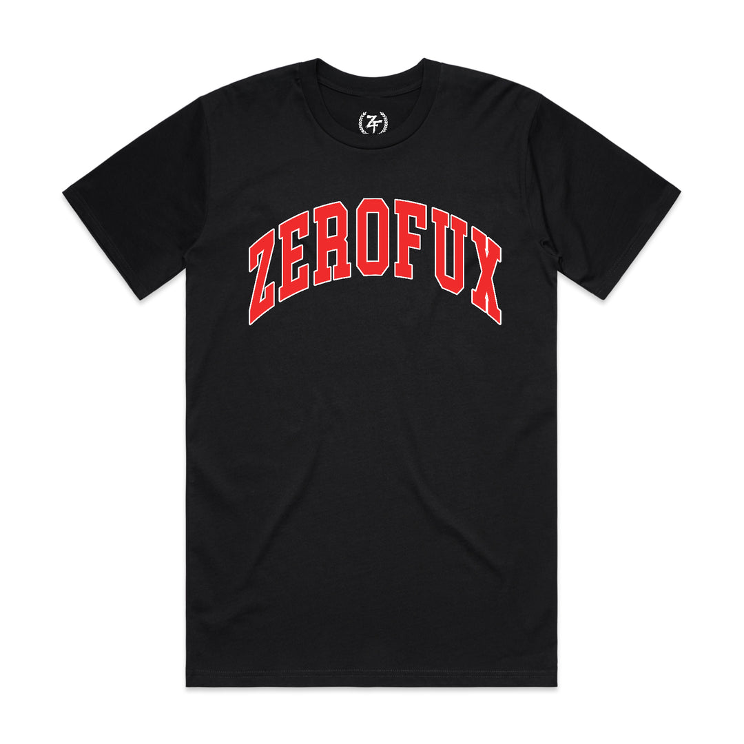 "Athletic"  tee -Black