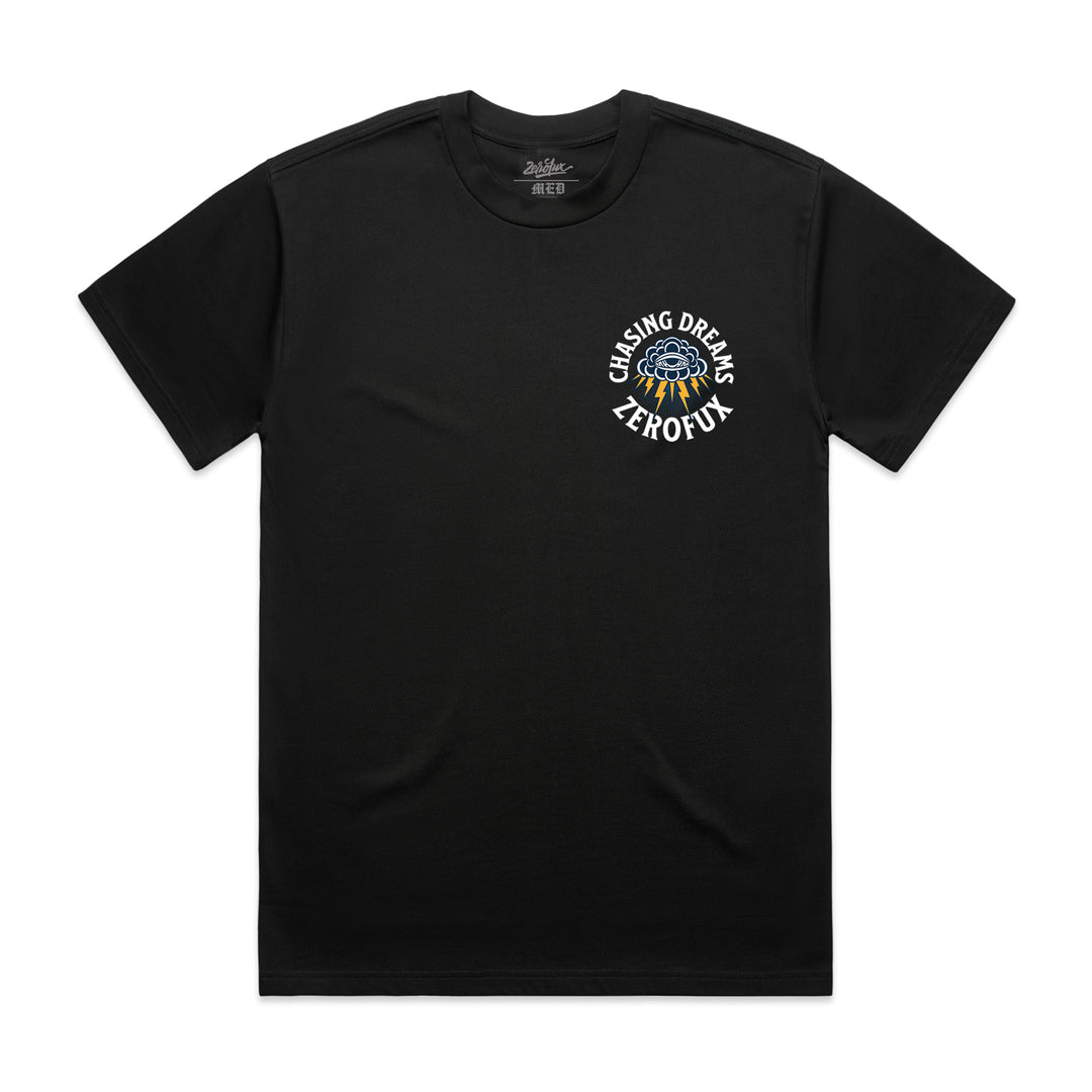 "Chasing Dreams " tee - Black