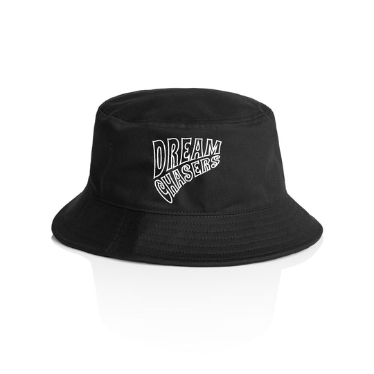 "Chasing dreams" Bucket hat - Black