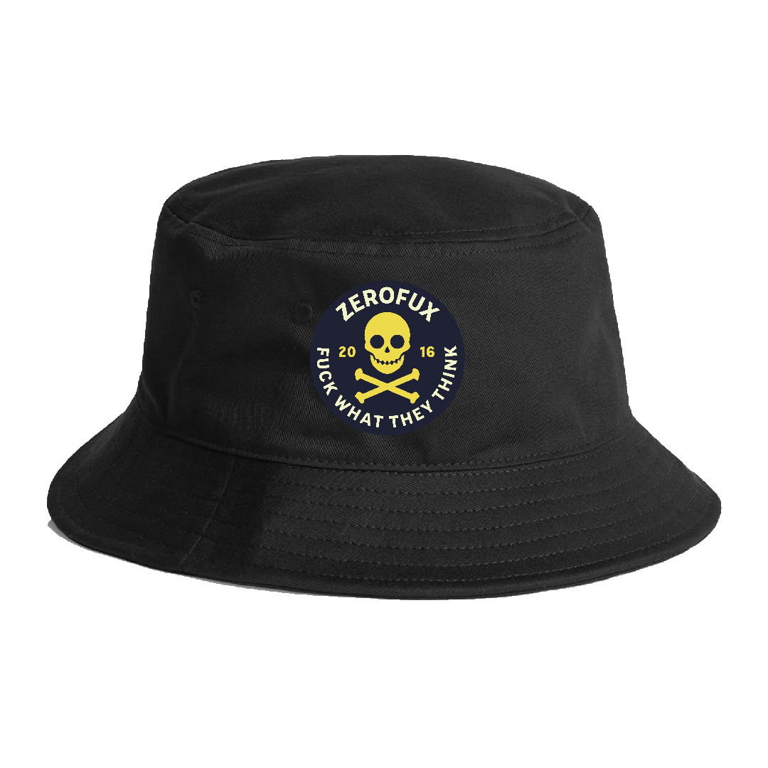 "FWTT" Bucket hat - Black
