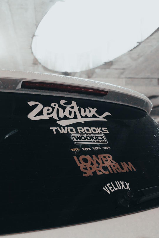 "Script logo" Car decal