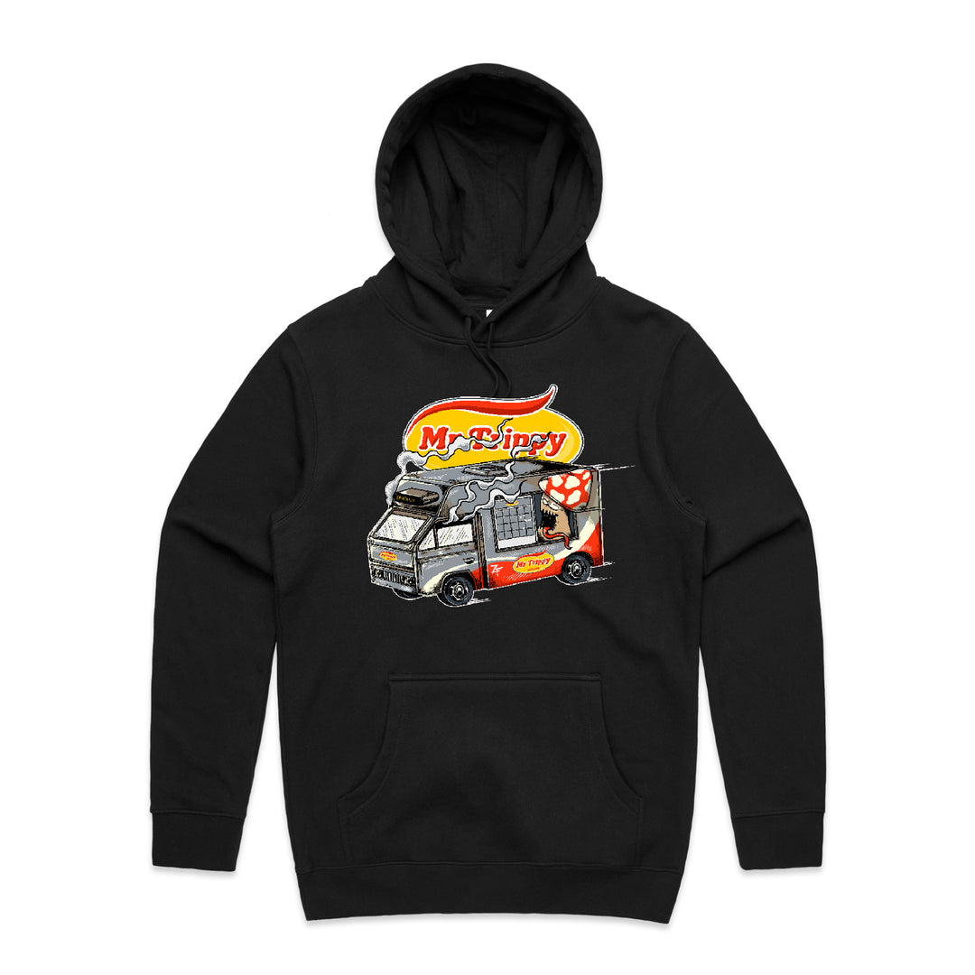 "Mr trippy" Hoodie-Black