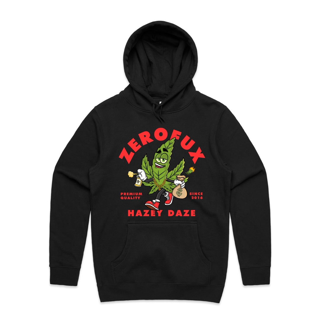 "Hazey daze 2.0" hoodie- Black