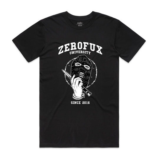 "ZFU" tee - Black